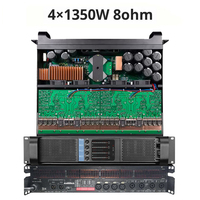 Amplificateur de puissance 4 canaux FP10000Q 4x1350W @ 8 Ohm Classe TD 2U, amplificateur de scène professionnel pour Line Array et Subwoofer