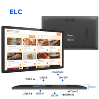 Monitor con Pantalla Táctil IPS de 21.5 Pulgadas, Pantalla Capacitiva Full HD, Multitáctil de 10 Puntos, para Escritorio, Mostrador o Montaje en Pared