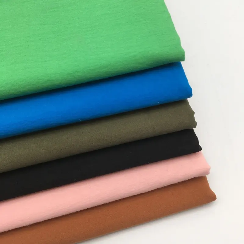 Fabriek Preferentiële Prijs Afdrukken Custom Zand Gewassen 40S T-shirt Poplin 100% Katoen Voor Kleding