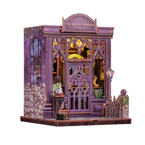 CuteBee City Walk - Modèle de maison miniature en bois - Puzzle DIY pour les jeunes de 15 à 35 ans - Product Image 1