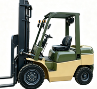 Montacargas Diésel 4x4 de 3-10 Toneladas con Rendimiento Estable, Apilador Hidráulico de Dos Etapas, Neumáticos Neumáticos/Sólidos, para Carga Industrial