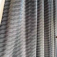 Tissu de rideau TengHui en jacquard imperméable et ignifuge, 90% laine, 10% polyester, doux comme du lin, pour tentes et usage industriel
