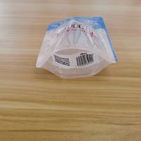 Sacs d'emballage en plastique transparents et écologiques avec fermeture éclair givrée, fabriqués par l'usine OEM de ChaoZhou, pour les entreprises
