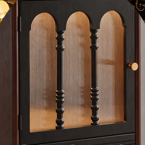 Meuble de musique de style européen de luxe, tourne-disque multifonctionnel, récepteur BT sans fil, son HiFi pour hall de villa - Product Image 3