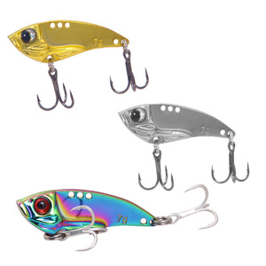 AliExpress 3.5g 7g 12g 18g Leurre VIB en métal, action complète, God War Spinnerbait, leurre dur vibrant pour brochet - Product Image 1