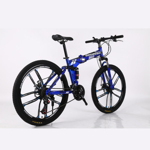 Bicicletta Pieghevole da Montagna per Adulti 26 Pollici 24 Velocità Direttamente dalla Fabbrica/Bicicletta da Montagna Personalizzata con Pneumatici in Alluminio - Product Image 2