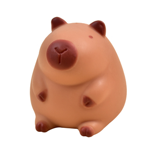 Jouet sensoriel mignon Capybara à presser, en TPR souple, anti-stress, décompression, rebond rapide, pour cadeaux d'enfants - Product Image 1