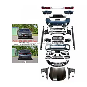 Toptan tam Set vücut kiti modifiye yükseltme M760Li PP araba vücut parçaları Bmw 7 serisi Bmw Bmw ön tampon 730i bodybodykit