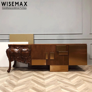 WISEMAX MUEBLES Nordic retro muebles para el hogar pasillo esquina gabinetes de almacenamiento mesas de TV <span class=keywords><strong>mesa</strong></span> de <span class=keywords><strong>Consola</strong></span> de madera de roble para sala de estar - Product Image 6