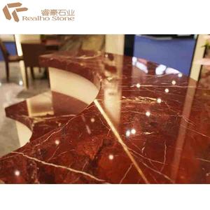 Table basse / murs de salle de bain en marbre rouge bulgare - Product Image 6