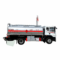 Camion-citerne Dongfeng Huashen pour la distribution urbaine et rurale