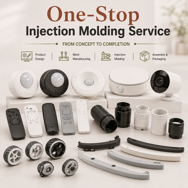 ABS PC PA66 Electronic Housing Smart Remote Control Shell Precision Plastic Injection Manufacturing Injection Molding Factory