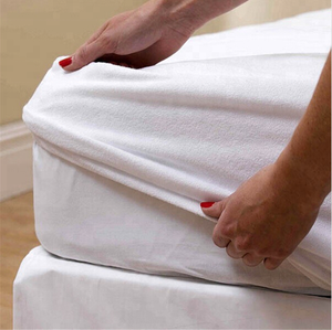 Su geçirmez Anti-kalıp Anti hata şilte kılıfı pamuk örme Anti Mite yumuşak su geçirmez yatak kapak koruyucu - Product Image 3