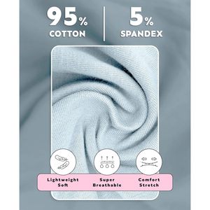 FOXA Women's Cotton Spandex Racerback Sports <b>Bra</b> 4 Way <b>Stretch</b> Pullover Workout <b>Bra</b> Multi Pack Fitness Apparel - Product Image 6