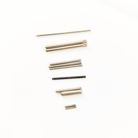 Goupilles de centrage à axe fileté parallèle en acier inoxydable sans tête usinées CNC, roulements à aiguilles en aluminium et laiton trempé