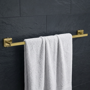 Porte-serviettes mural en acier inoxydable 304, laiton antique, résistant à l'humidité, pour salle de bain - Product Image 1