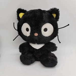 Giocattolo di peluche all'ingrosso del gatto nero farcito del gatto - Product Image 5
