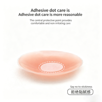 Cubrepezones de Silicona para Mujer, Anti-Protuberancia, Almohadillas Invisibles para Vestidos de Novia, Camisolas, Senos Grandes y Pequeños