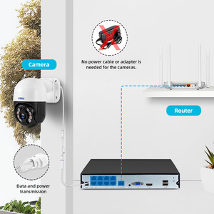 4CH ngoài trời cctv hệ thống wifi an ninh máy ảnh 4MP PoE ngoài trời máy ảnh NVR Hệ thống 4k CCTV Hệ thống camera cho nhà giám sát Kit - Product Image 5