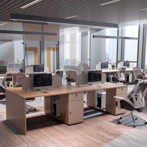 Escritorio de Oficina de Diseño Moderno y <span class=keywords><strong>Popular</strong></span>, Muebles Ejecutivos Duraderos de MDF, Precio de Escritorio para Computadora - Product Image 2