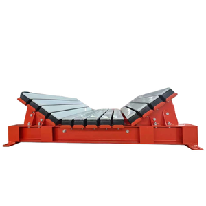 Op maat gemaakte hoogbelastbare laadzones UHMW-PE & dempende rubberen zware transportband buffer impactbed - Product Image 2