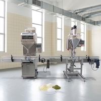 Máquina automática de llenado de polvo de 2 a 5000 g, máquina envasadora de especias y chiles en polvo, dispensador de llenado de botellas de 10 g para sal, soda y pan rallado