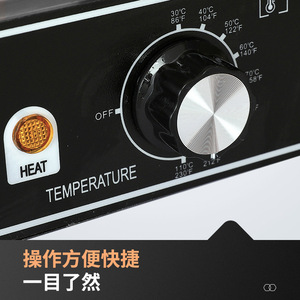 Estufa Eléctrica Comercial de Acero Inoxidable para Calentar Alimentos, 3 Recipientes, 1500W 3000W, para Restaurantes, Hoteles y Cantinas - Product Image 5