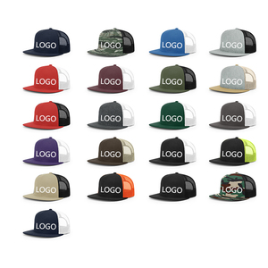 Hochwertige Wollmischung Vorne Nylon-Mesh Hinten Klassische Trucker-Kappe Flacher Schirm Richardson 511 Hüte Snapback-Kappe - Product Image 2
