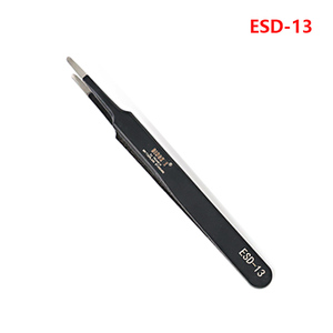 Pinzette di Precisione per Manutenzione, Stazione di Saldatura e Dissaldatura, Pinzette per Riparazione Telefoni, Fai da Te, Plastica - Product Image 5