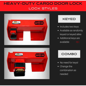 High <b>Security</b> Vertical <b>Bar</b> Lock with Anti-Pry Mechanism, Heavy Duty Steel Door Lock for Transport Containers. - Product Image 6