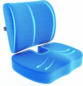 Juego de cojines ortopédicos de soporte lumbar al por mayor para asiento, cómodos, para alivio del dolor, con correa extensible, almohadas funcionales y posicionadores. - Product Image 1