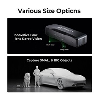 Scanner 3D portable Creality Otter Lite sans fil, précision de 0,05 mm, anti-vibrations, scanner d'impression 3D, batteries lithium-ion incluses