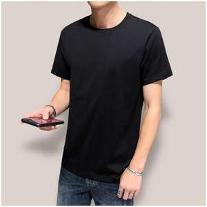 เสื้อยืดผู้ชายสีเขียวทึบลายผลไม้ออร์แกนิคแห้งเร็วไซส์ใหญ่พิเศษพิมพ์ลาย - Product Image 6