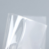 Couverture de livre vierge transparente imprimée personnalisée en plastique PVC givré pour ordinateur portable Protecteur de livre