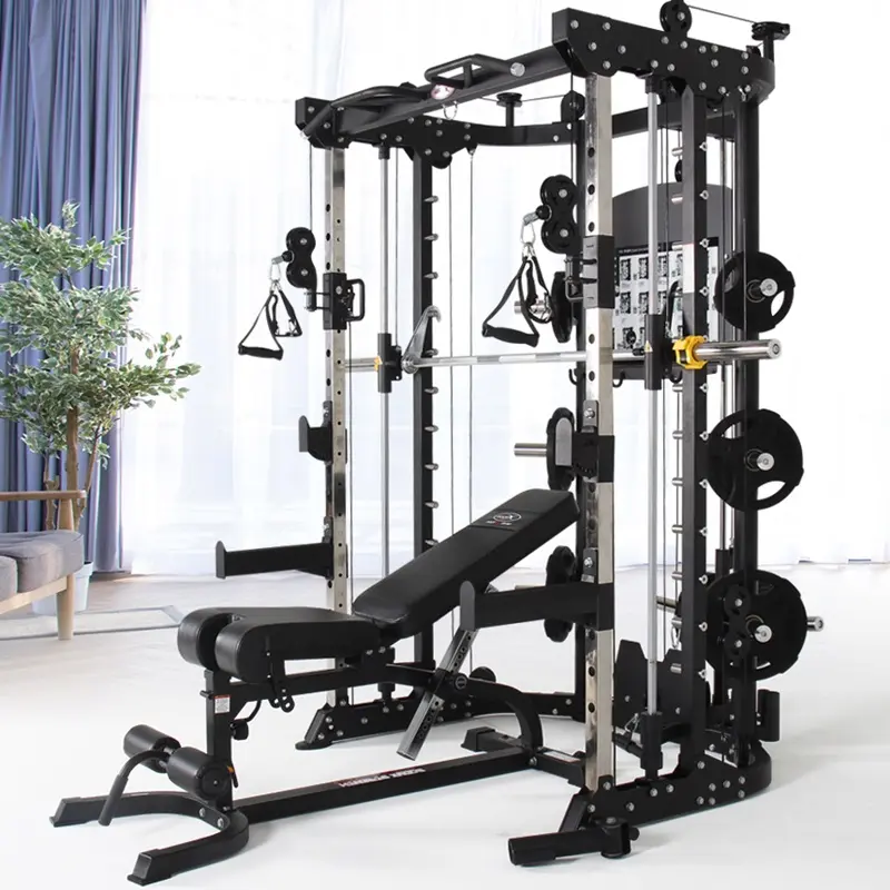 2020 New Product Multifunction Trainer Machine Gym Equipment Smith Machine Xr1001