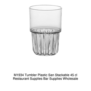 Verre en plastique San 45 cl M1934 Empilable H 12 cm Ø 8,5 cm - Product Image 2