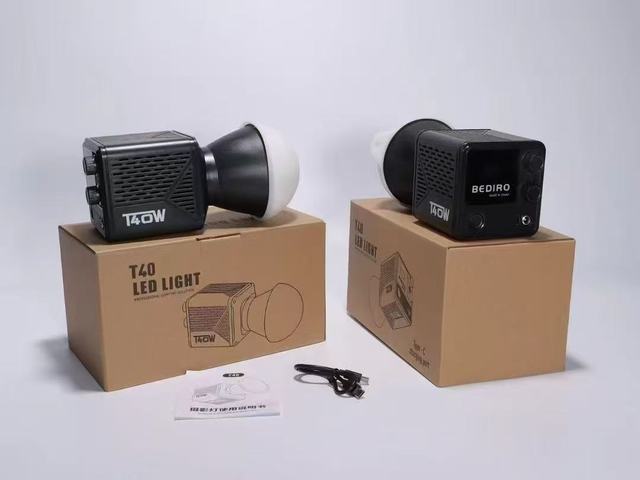 T40 Photography Lamp 40W Fill-in Light Photography Lamp Portrait Video Lighting for Photography