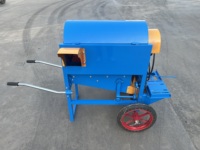 Machine à battre le riz portable Rongda, moteur essence/diesel, machine agricole pour la décorticage du riz