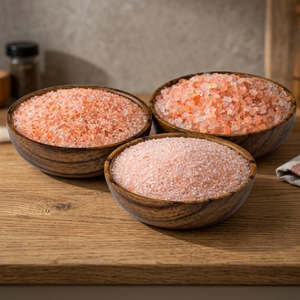 Servicio OEM, Sal del Himalaya Comestible de Primera Calidad, Color Rosa Oscuro, 1-3 mm, 100% Natural, Procedente de Pakistán, 2025 - Product Image 1