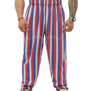 กางเกงขายาวผู้ชายทรงหลวม เอวยืดหยุ่นสูง น้ำหนักเบา ระบายอากาศ แห้งเร็ว คุณภาพพรีเมียม ลดราคา - Product Image 1