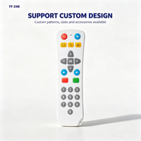 Télécommande vocale étanche et antichoc à code fixe KEYUAN TY-24K avec portée de 20 m