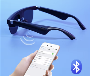 APP personnalisé Lunettes d'assistance <span class=keywords><strong>pour</strong></span> aveugles de haute technologie Projet OEM et ODM avec détection radar Connectivité <span class=keywords><strong>sans</strong></span> <span class=keywords><strong>fil</strong></span> Commande vocale - Product Image 4
