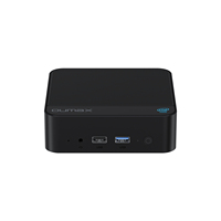 Nuevo Mini PC Oumax N150, Doble Puerto Gigabit Ethernet, Sin Ventilador, DDR4, 4K, Pantalla Dual, LAN 2.5G, Windows 11, Computadora para Juegos