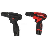 Kit perceuse-visseuse sans fil 12V avec deux batteries et chargeur, outil électrique pour le bricolage domestique