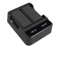 Support de charge 2-en-1 d'usine avec batterie externe en plastique pour manette Xbox Series X
