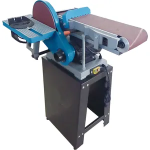 BDS6X9 Disc Sander Voor Houtbewerking Riem Disc Sander Met Grote Tafel En De Schuurpapier Voor Verkoop