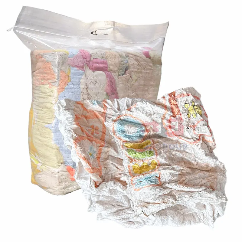 Hochwertige Wasser & Öl Saugfähig keit Shop Handtücher Lappen Farbe gebrauchte Handtuch recycelt gebrauchte Baumwolle Handtuch Lappen
