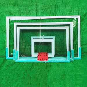 Panneau de basket-ball en verre trempé professionnel standard FIBA, 72 pouces, panier de basket-ball en fibre de verre - Product Image 1