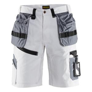 BLAKLADER - 151212101094C50 <b>Painters</b> shorts X1500 <b>white</b>/grey - EAN 7330509444276 WORK TROUSERS WORK SHORTS - Product Image 1