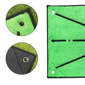 Tapis de frappe de golf avec affichage de la trajectoire, tapis d'entraînement portable, intérieur/extérieur, antidérapant, épaissi, aide à l'entraînement - Product Image 1